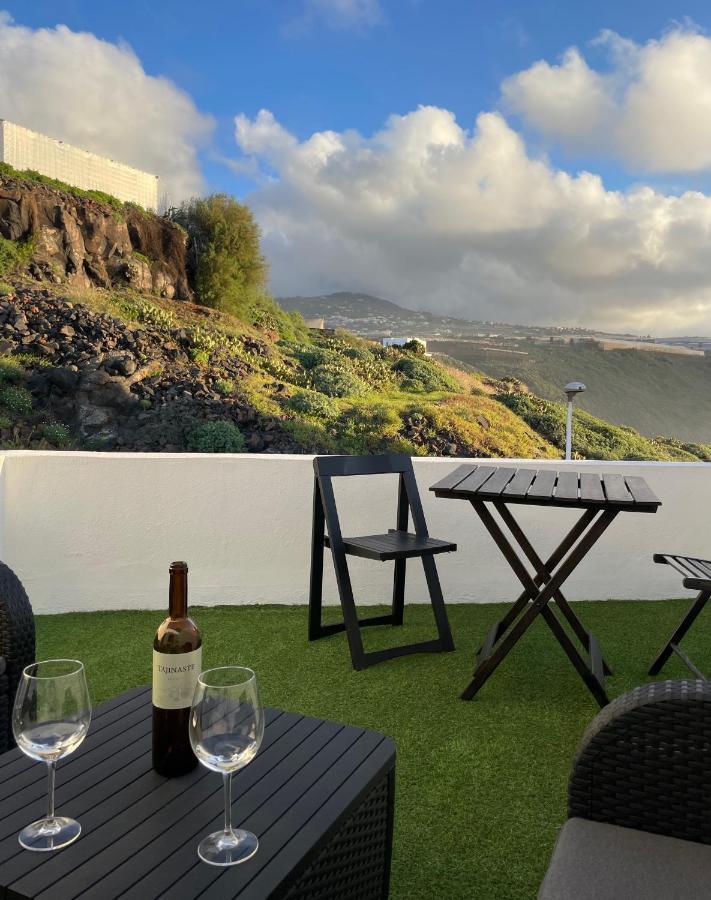 Sunset Dream, Casa En La Playa Con Terraza Leilighet La Laguna  Eksteriør bilde